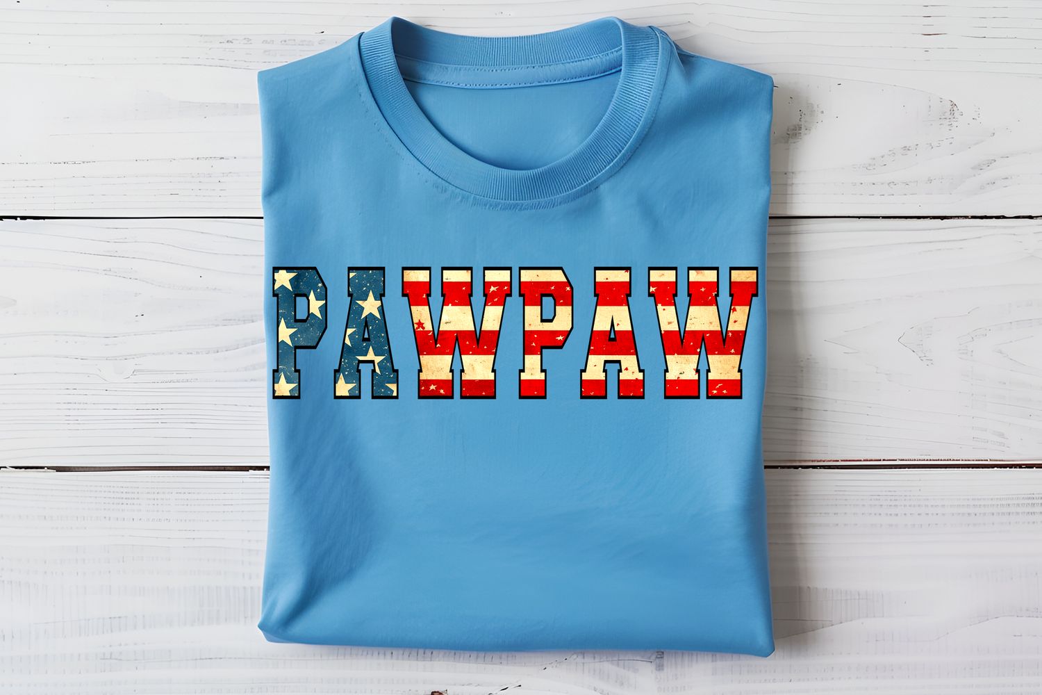 Pawpaw Flag Varsity DTF Print