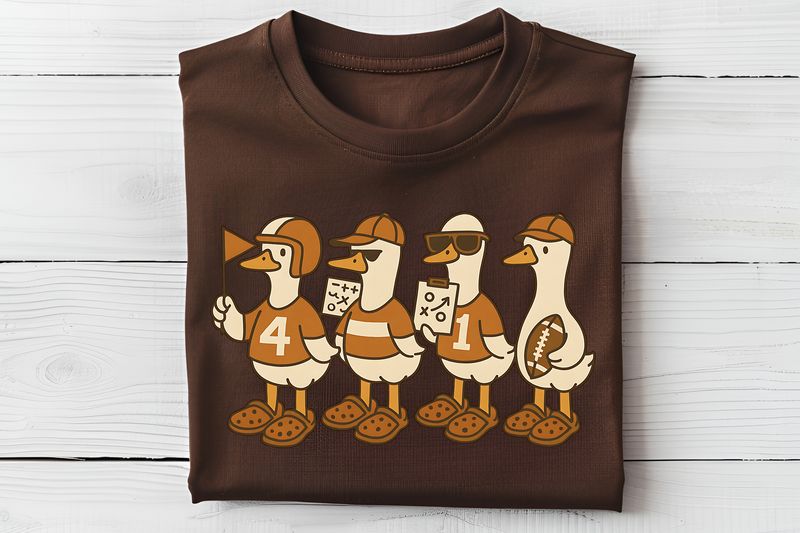 Football Silly Gooses DTF Print