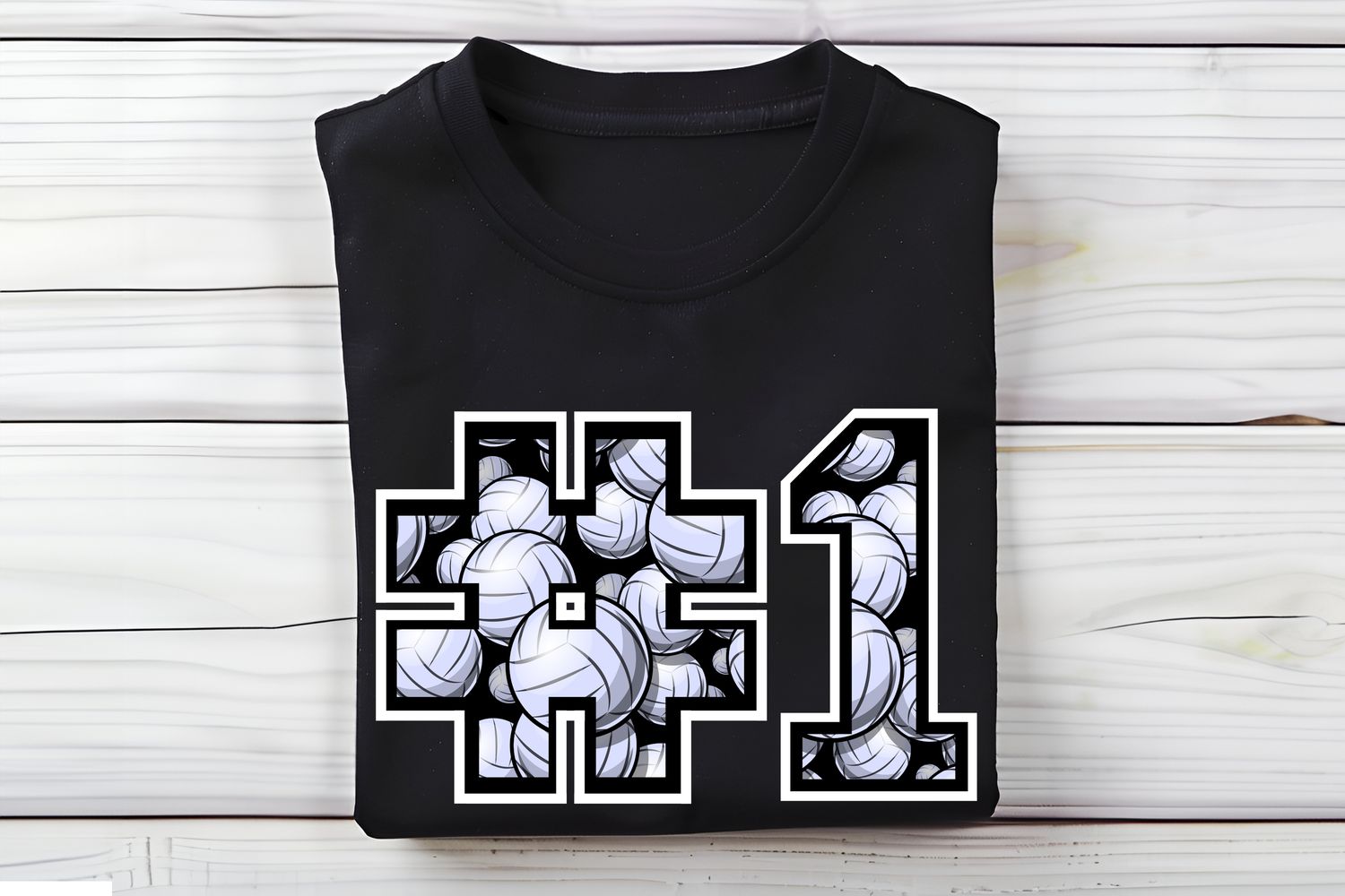 Number One Volleyball DTF Print