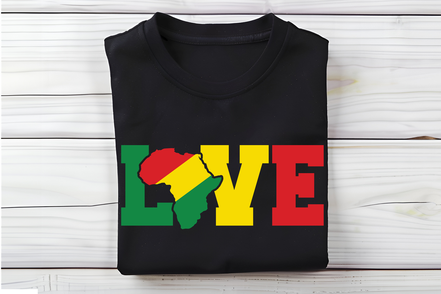 Black History Month Love DTF Print