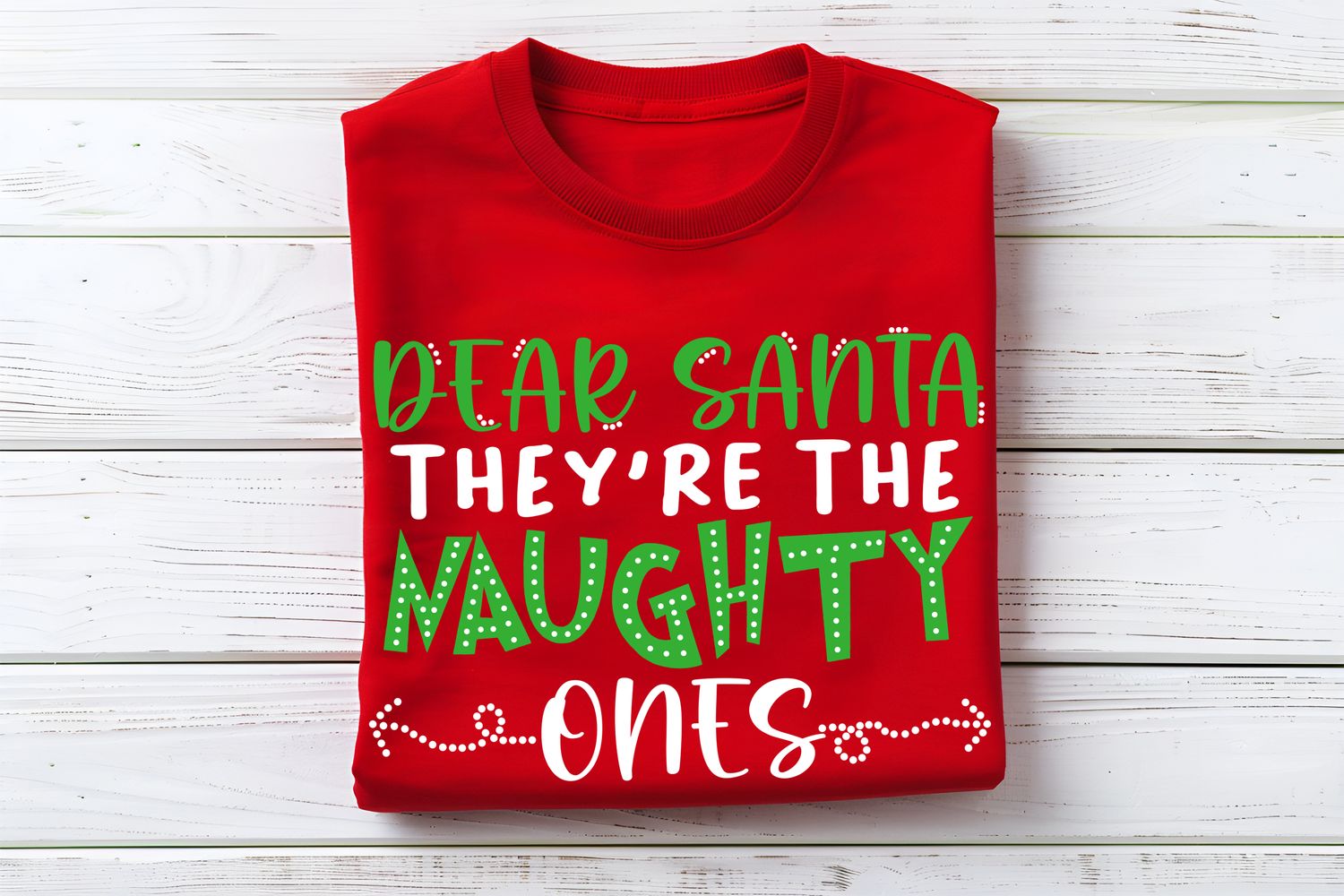 They're the Naughty Ones DTF Print