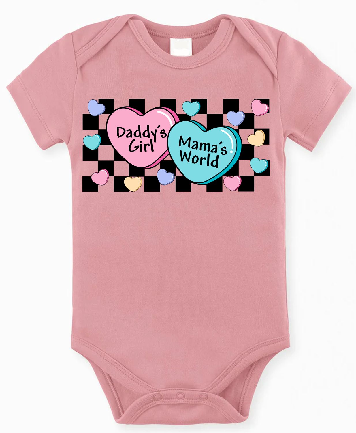 Daddy's Girl Candy Hearts DTF Print