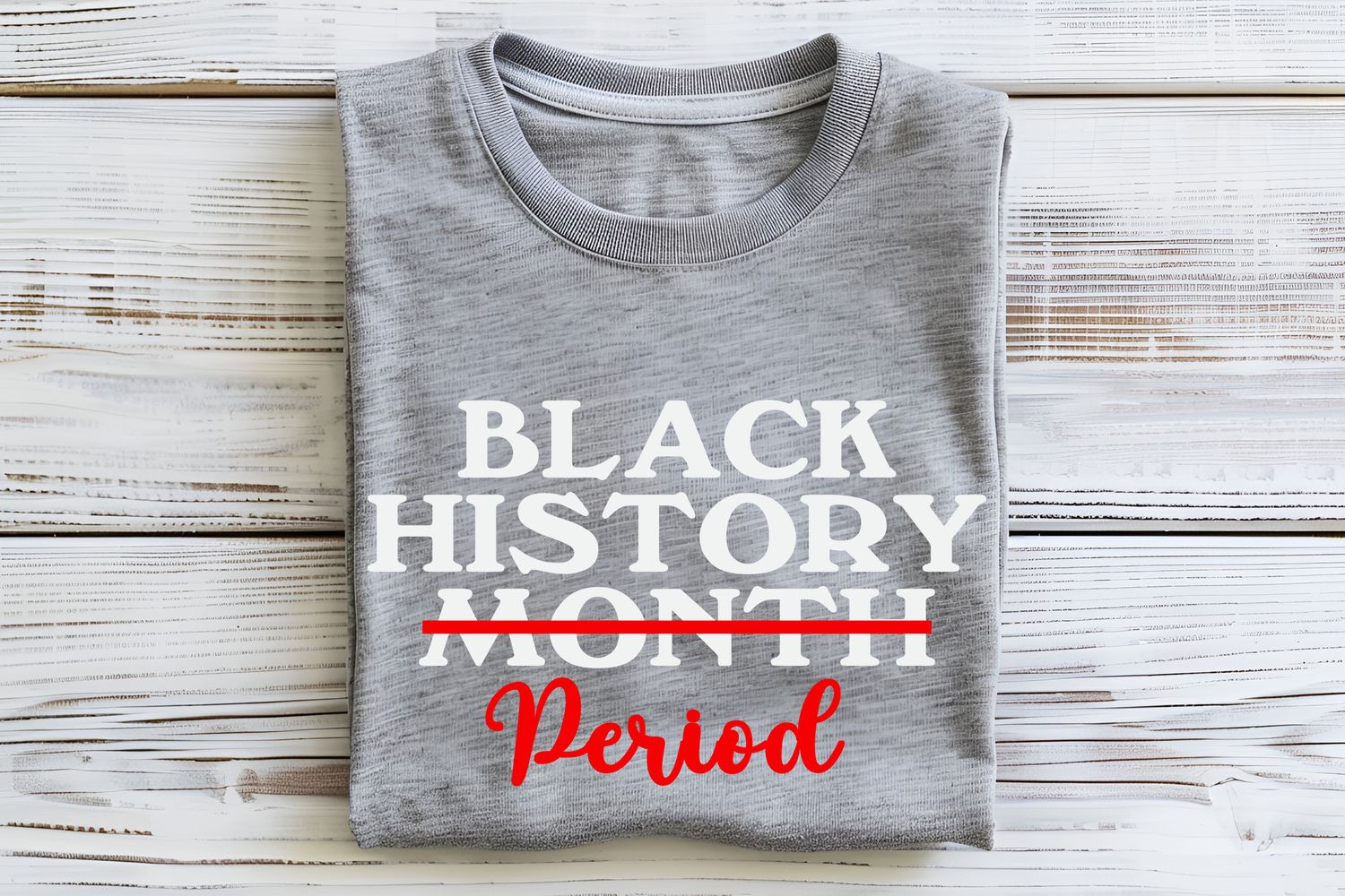 Black History Period DTF Print