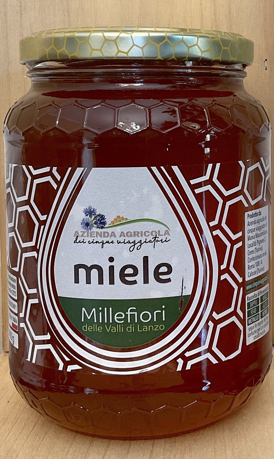 Miele Millefiori delle Valli di Lanzo 1 kg
