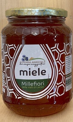 Miele Millefiori delle Valli di Lanzo 1 kg