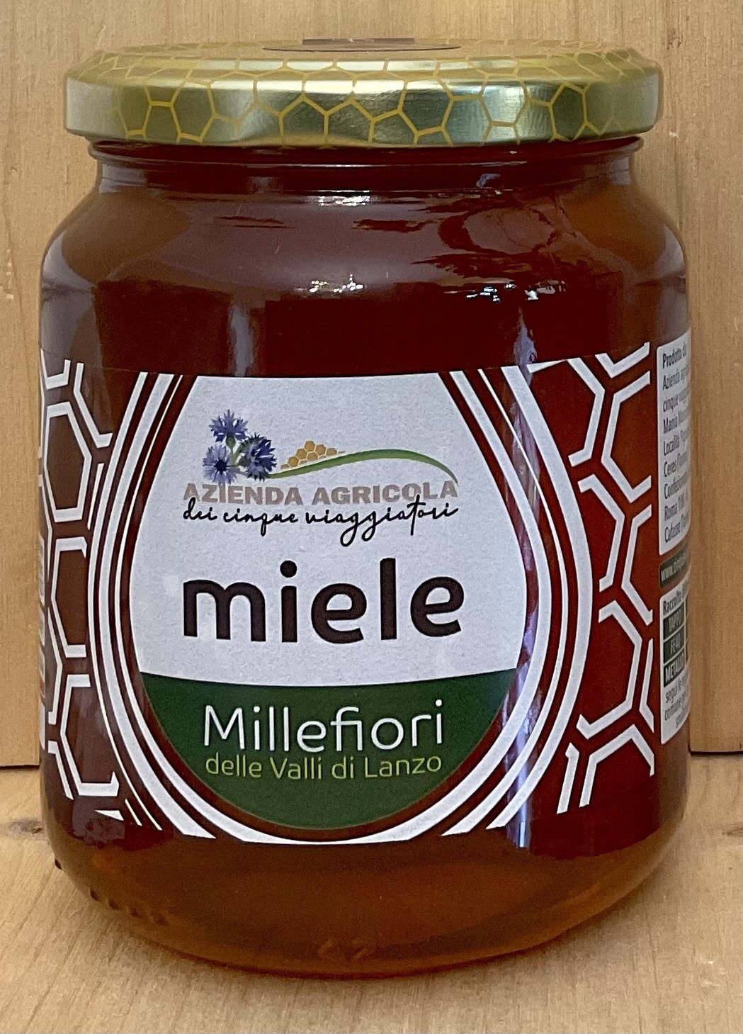 Miele Millefiori delle Valli di Lanzo 0,5 kg