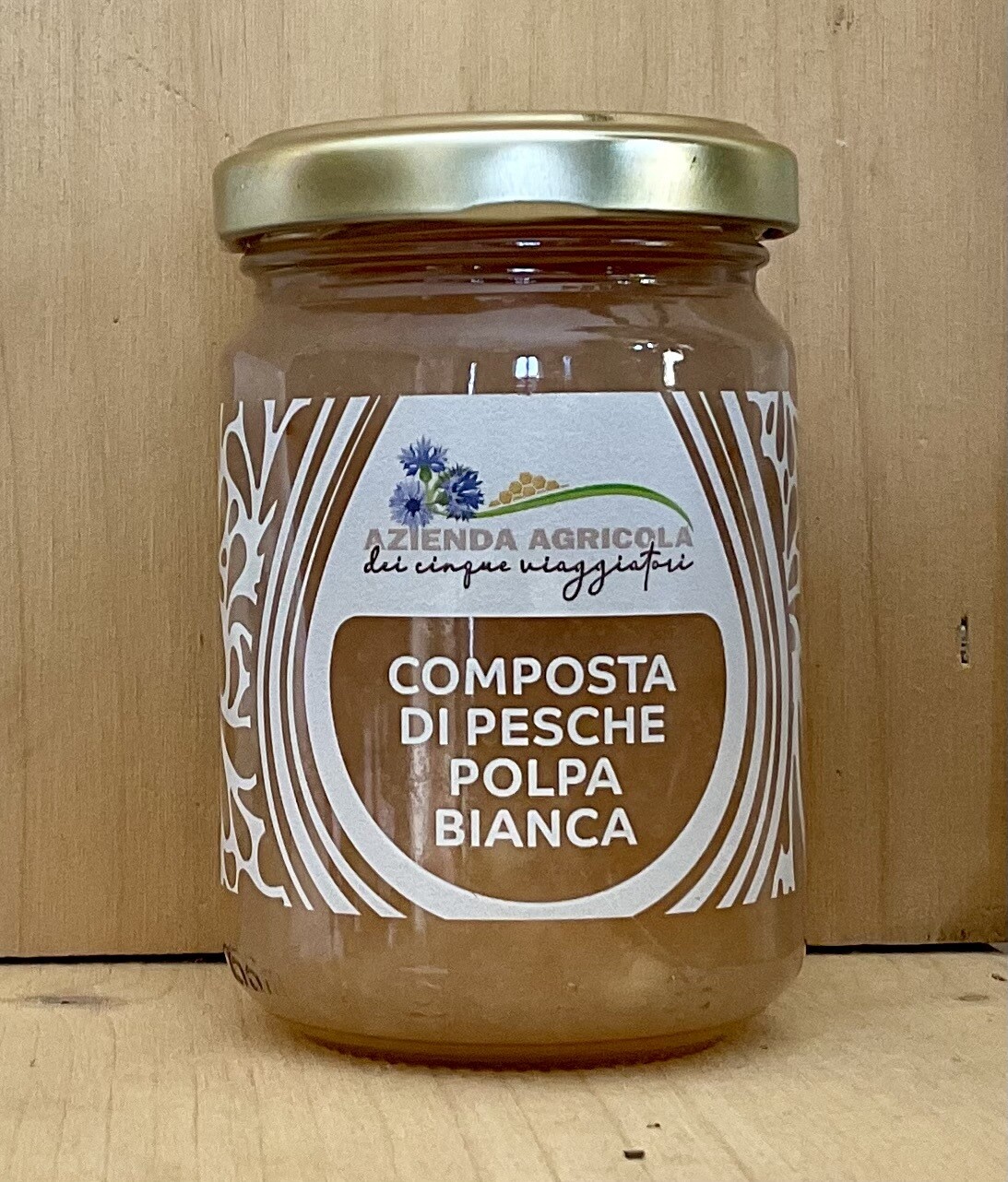 Composta pesche polpa bianca 150 gr