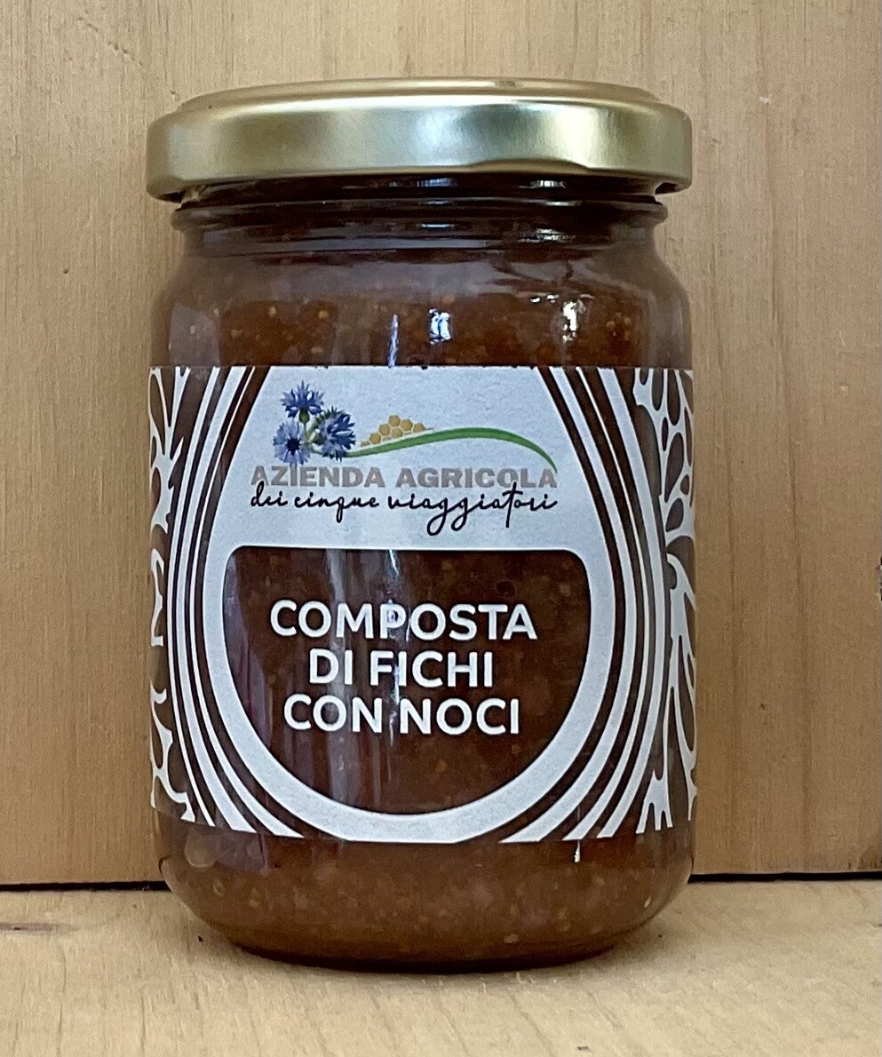 Composta di fichi con noci 150 gr