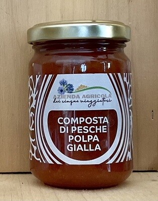 Composta di pesche polpa gialla 150 gr
