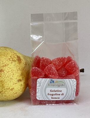 Gelatine alle fragoline di bosco. (Gelees) 100 gr