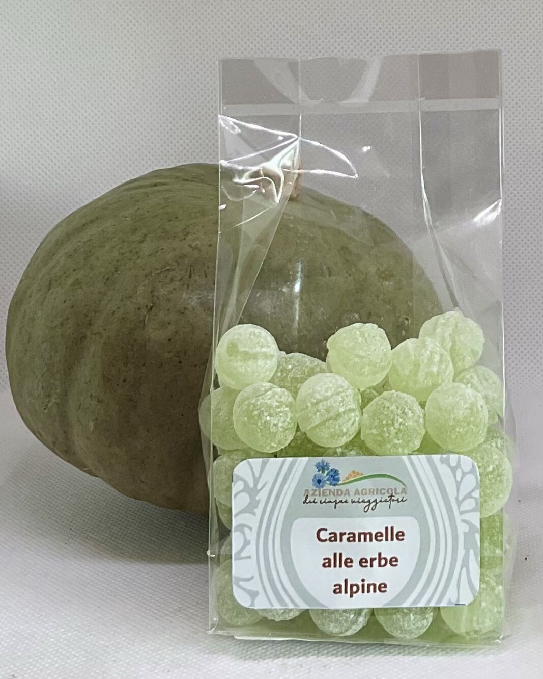 Caramelle alle erbe alpine. (Drops) 100 gr
