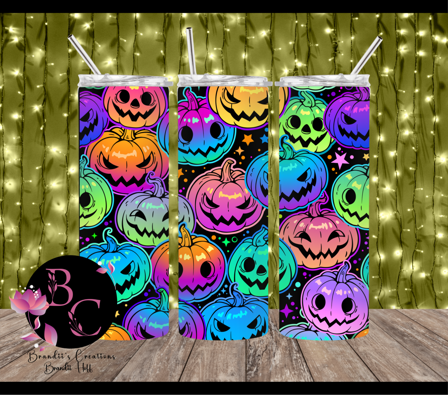 Bright Pumpkins (Glow Option)