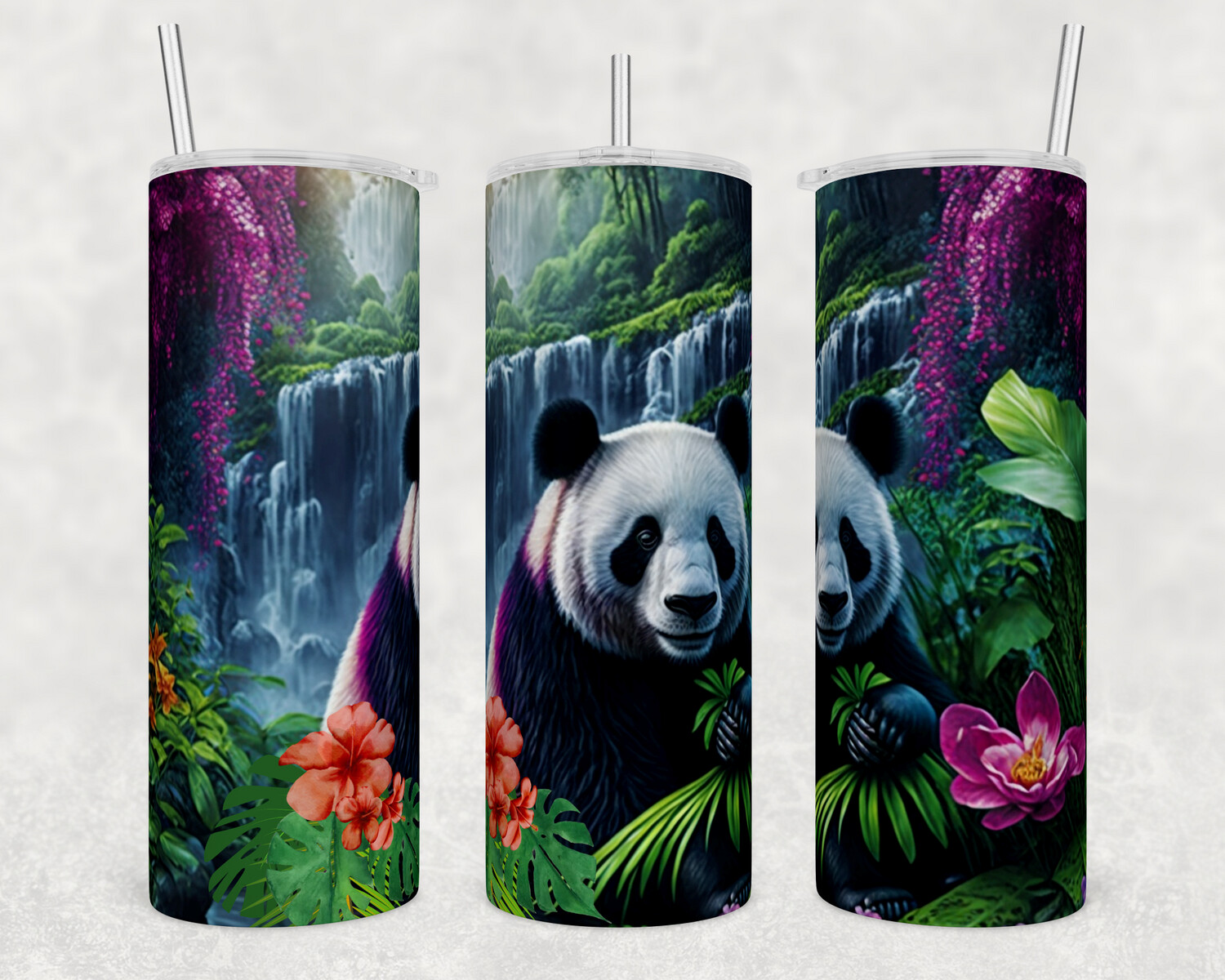 Panda Waterfall 2