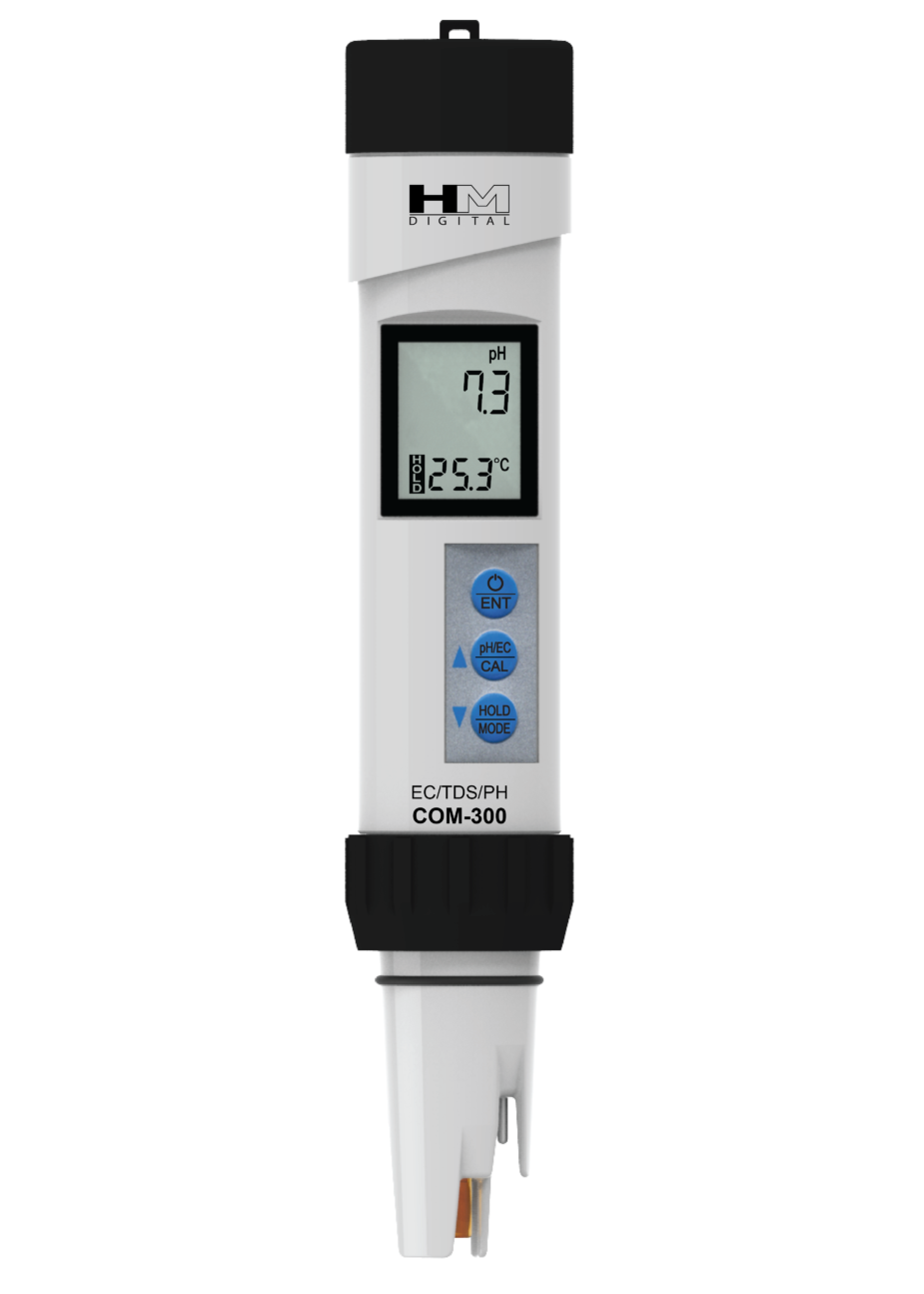 HM Digital Waterproof Professional Series pH/EC/TDS/Temp Meter