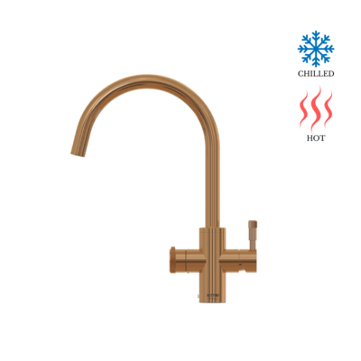 Qettle Boiling Water Tap – Signature MODERN Copper (4 IN 1)