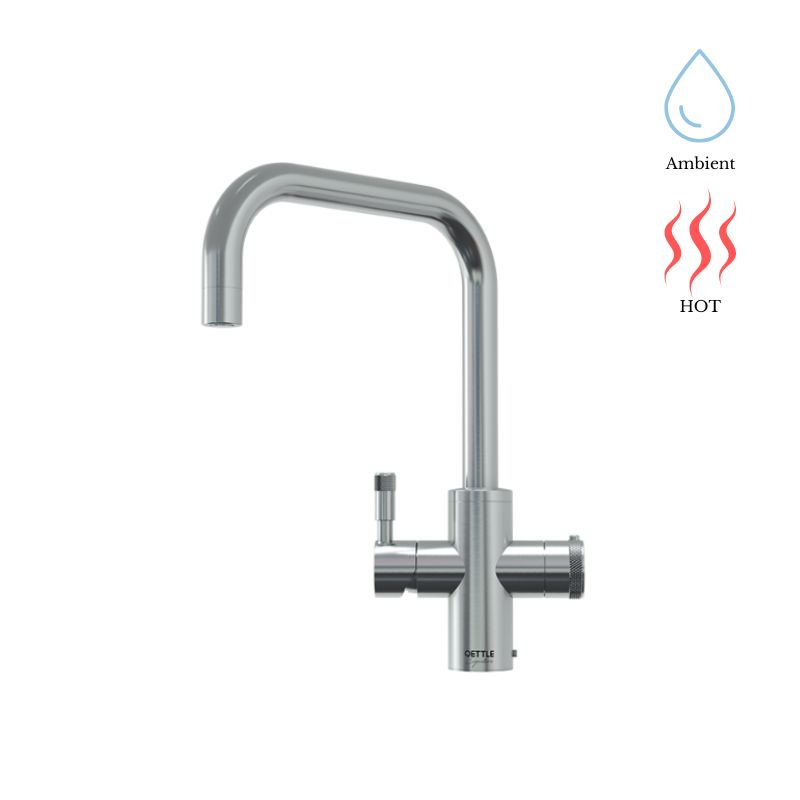 Qettle Boiling Water Tap Square Spout – Signature MODERN (4 IN 1)