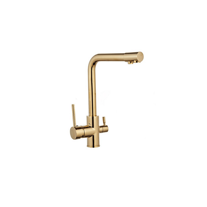 3 Way Kitchen Faucet – Gold