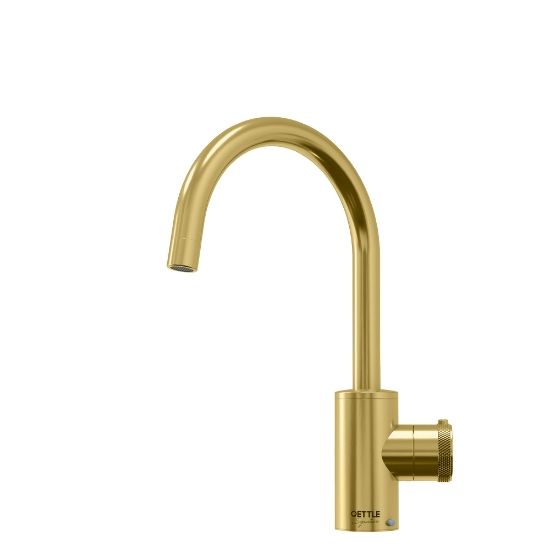 Qettle Boiling Water Tap – Signature MINI (2 IN 1) - Brass