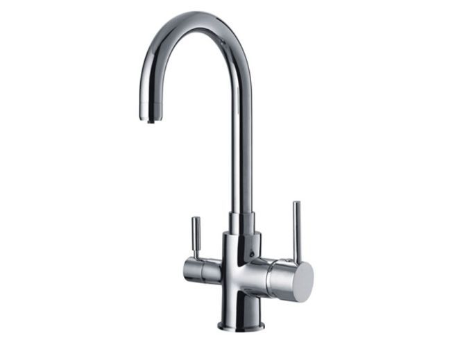 Chrome finish Kitchen Mixer 3-way Tap