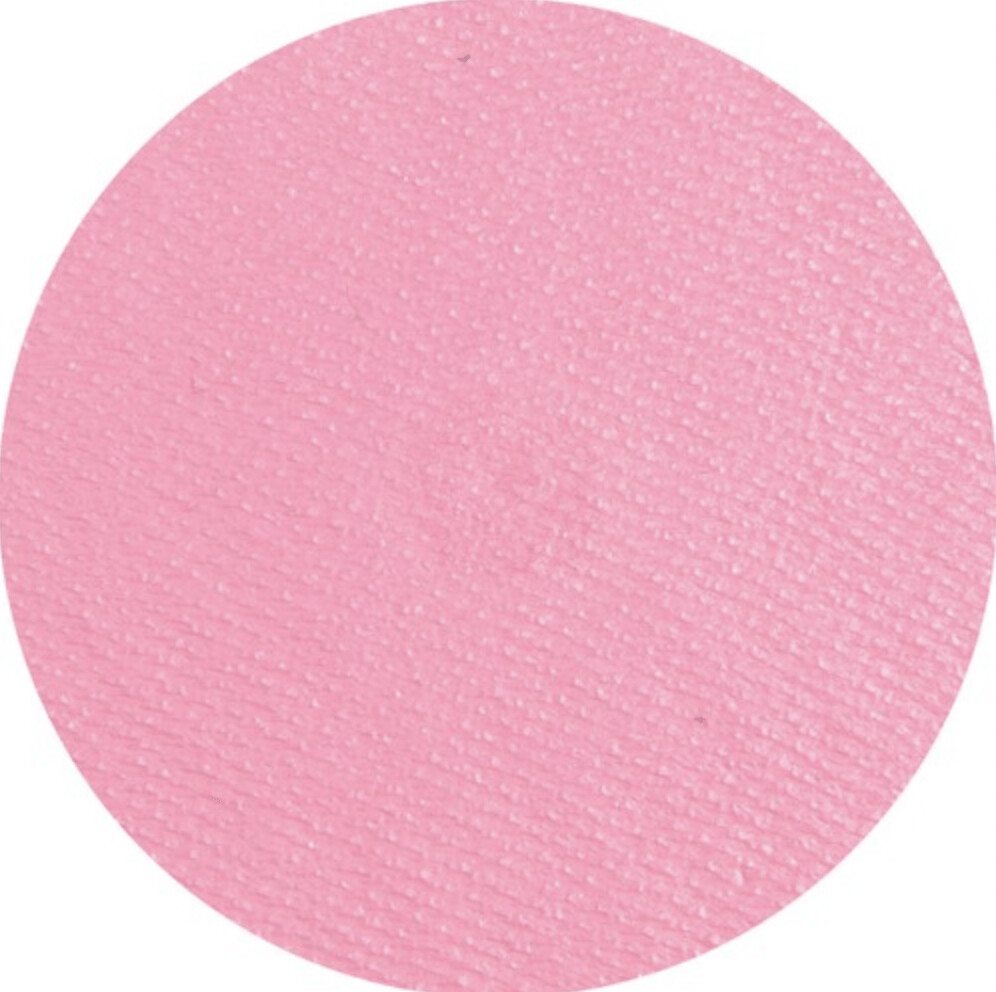 Maquillaje al agua color rosa bebe brillante, 45g.