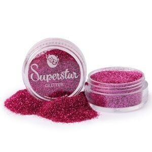 ​Purpurina Superstar color Rosa Tormenta 5 ml.
