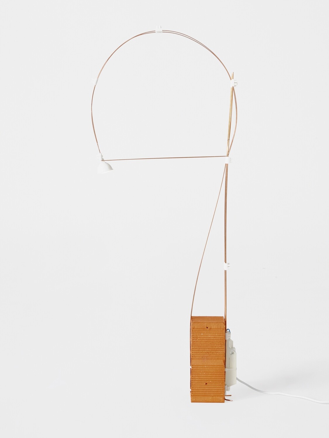 B.A.R.E Series, ‘Single Curved’ Table Lamp