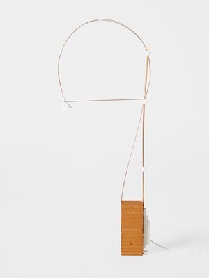 B.A.R.E Series, ‘Single Curved’ Table Lamp
