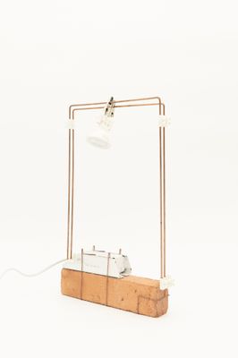 B.A.R.E. Series, &#39;Square&#39; Table Lamp