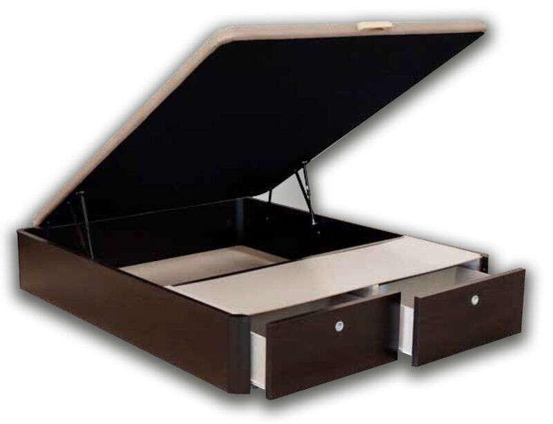Canapé Abatible de Madera Cajones