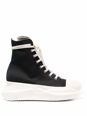 RICK OWENS DRKSHDW
Abstract high-top sneakers