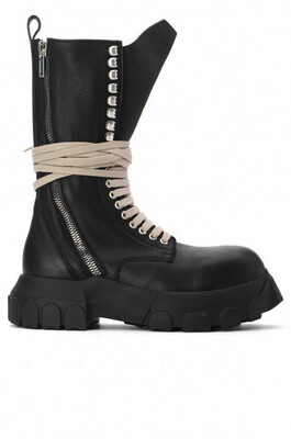 RICK OWENS Phlegethon Bozo Tractor Boots