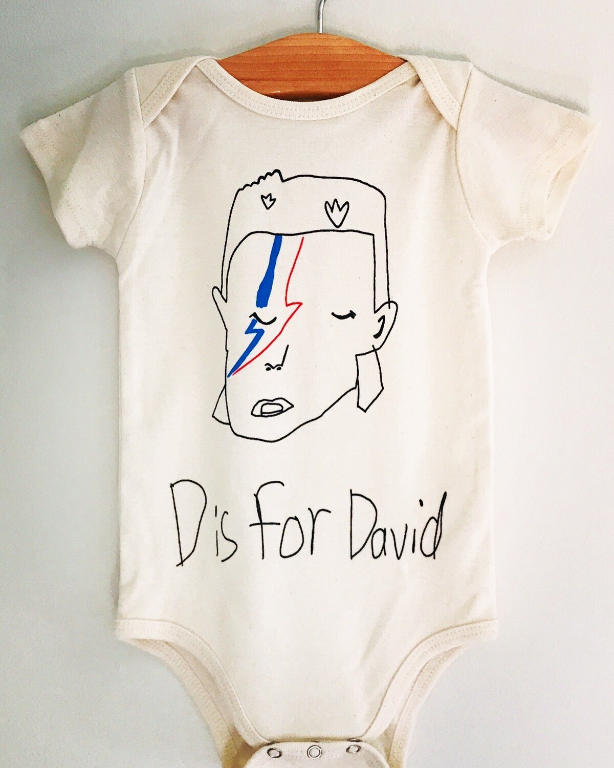 D is for David-Onesie Natural