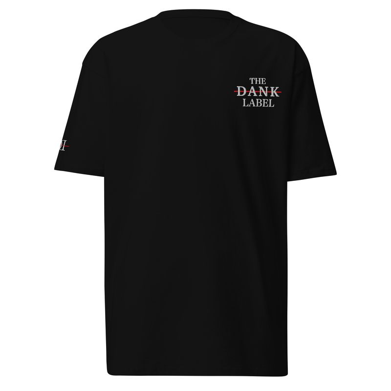 The Dank Label embroidered heavyweight Tee