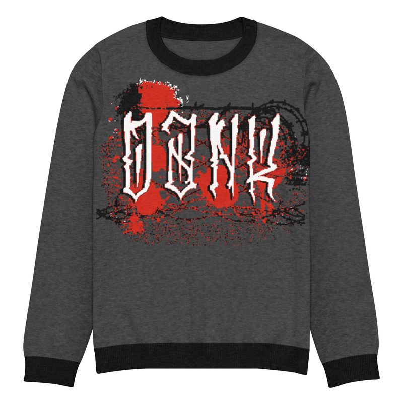 G Dank Knitted crew neck sweater