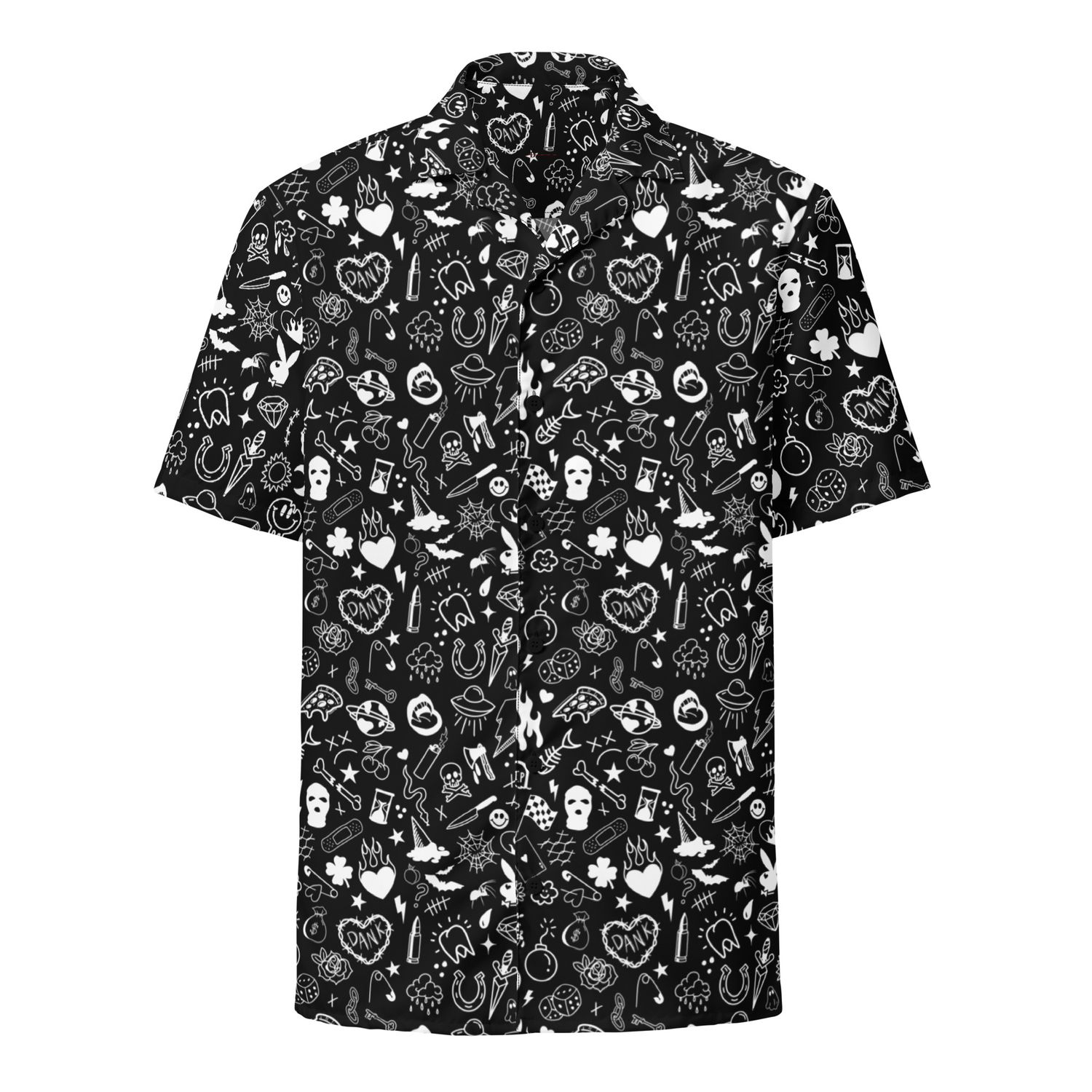 Unisex The Doodle button up shirt