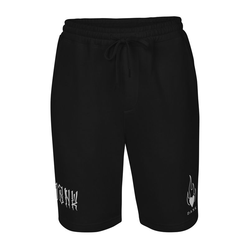 G dank embroidered fleece shorts 