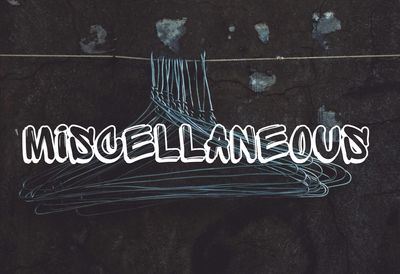 Miscellaneous