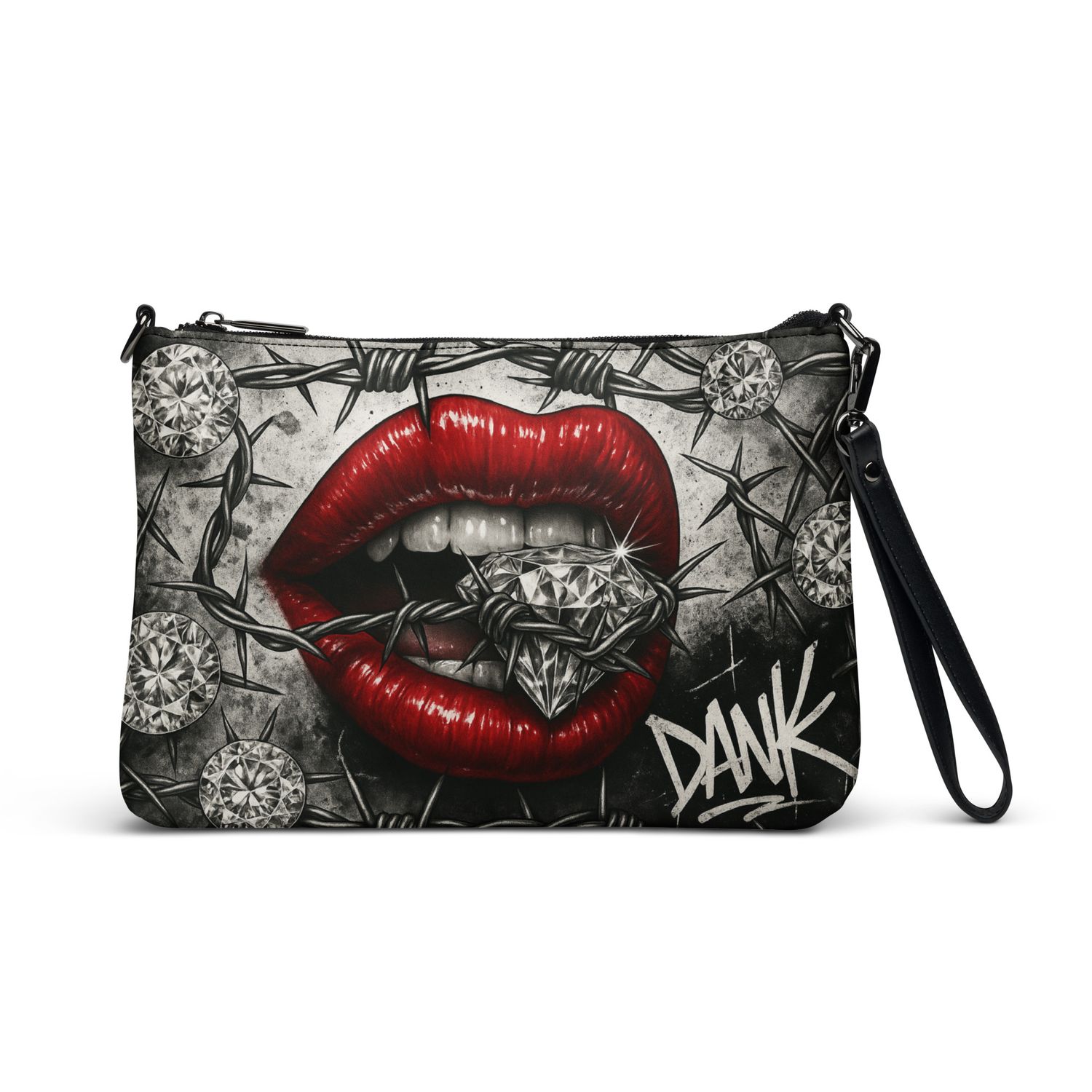 Grunge glamour crossbody bag 
