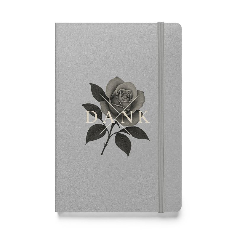 Hardcover bound notebook