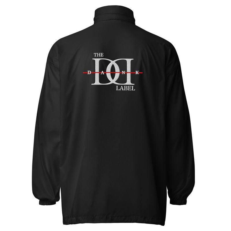 The dank label embroidered windbreaker