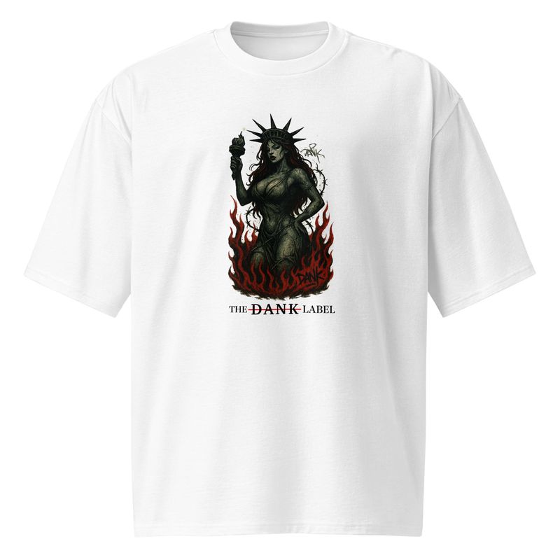 Anarchy Oversized heavyweight t-shirt
