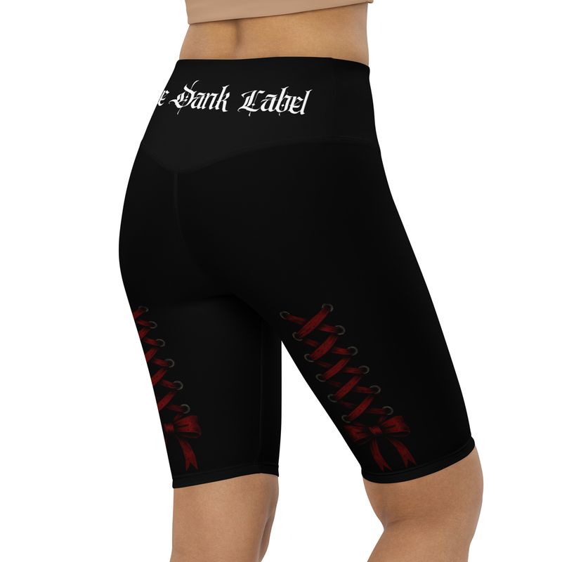 All laced up Biker Shorts