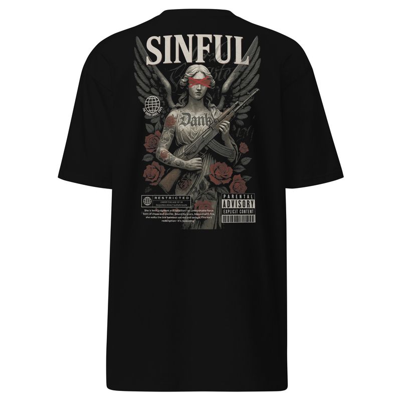 Sinful premium heavyweight tee