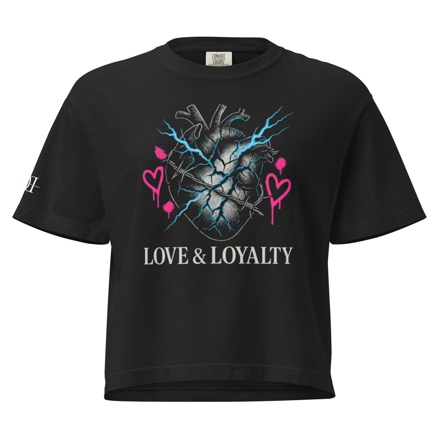 Love &amp; loyalty Women’s heavyweight boxy tee