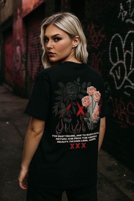 From dust garment-dyed heavyweight t-shirt