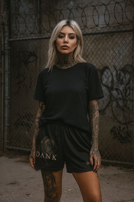 Elegance mesh shorts