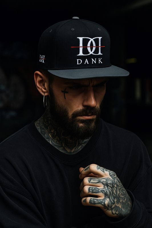 DD embroidered Snapback Hat
