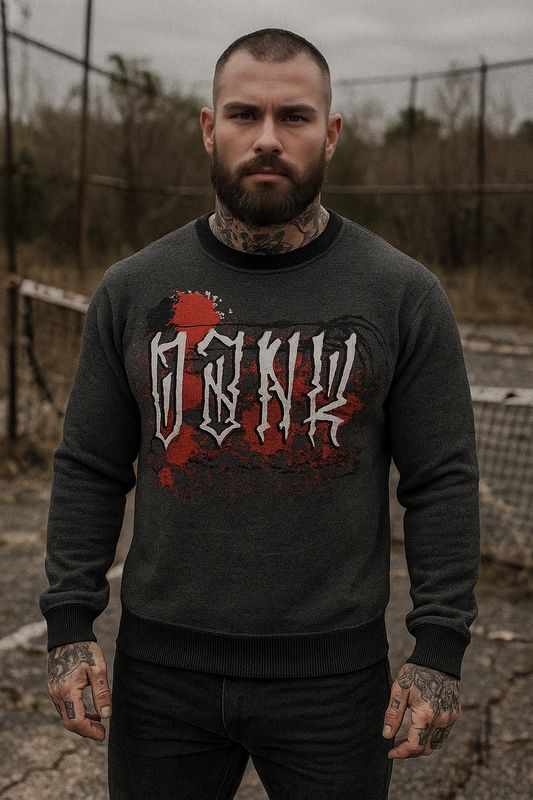 G Dank Knitted crew neck sweater