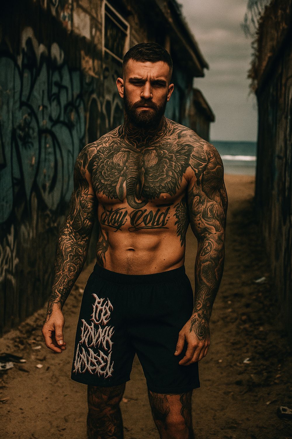 Elder Emo Swim Trunks