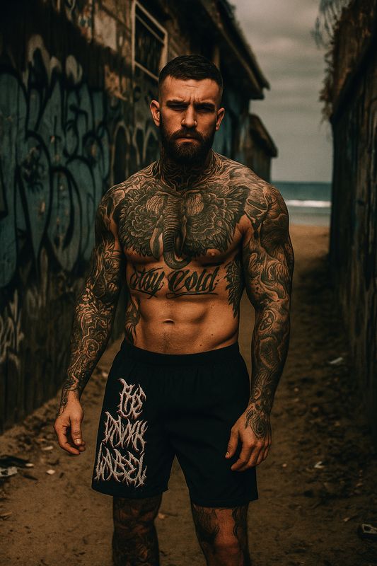 Elder Emo Swim Trunks